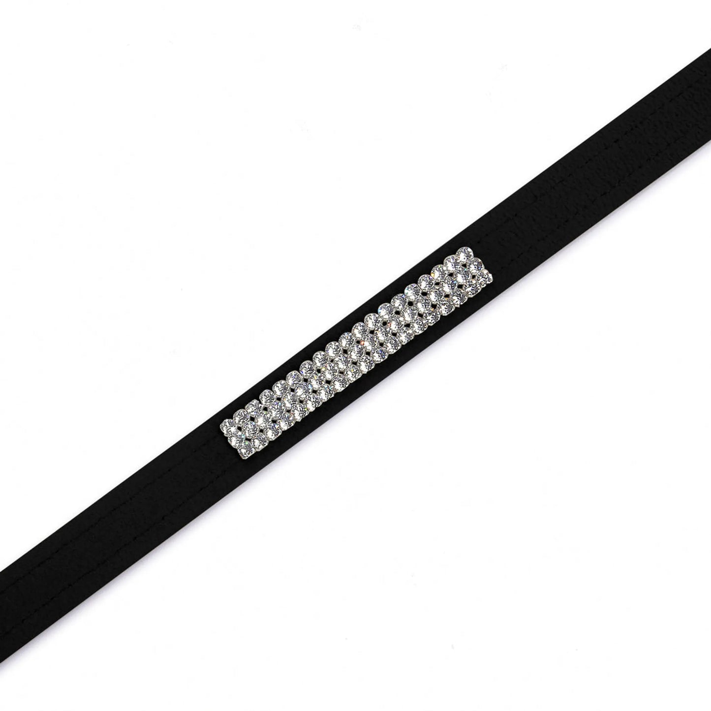 Susan Lanci Designs 3 Row Giltmore Crystals Leash - Your Pet Connection