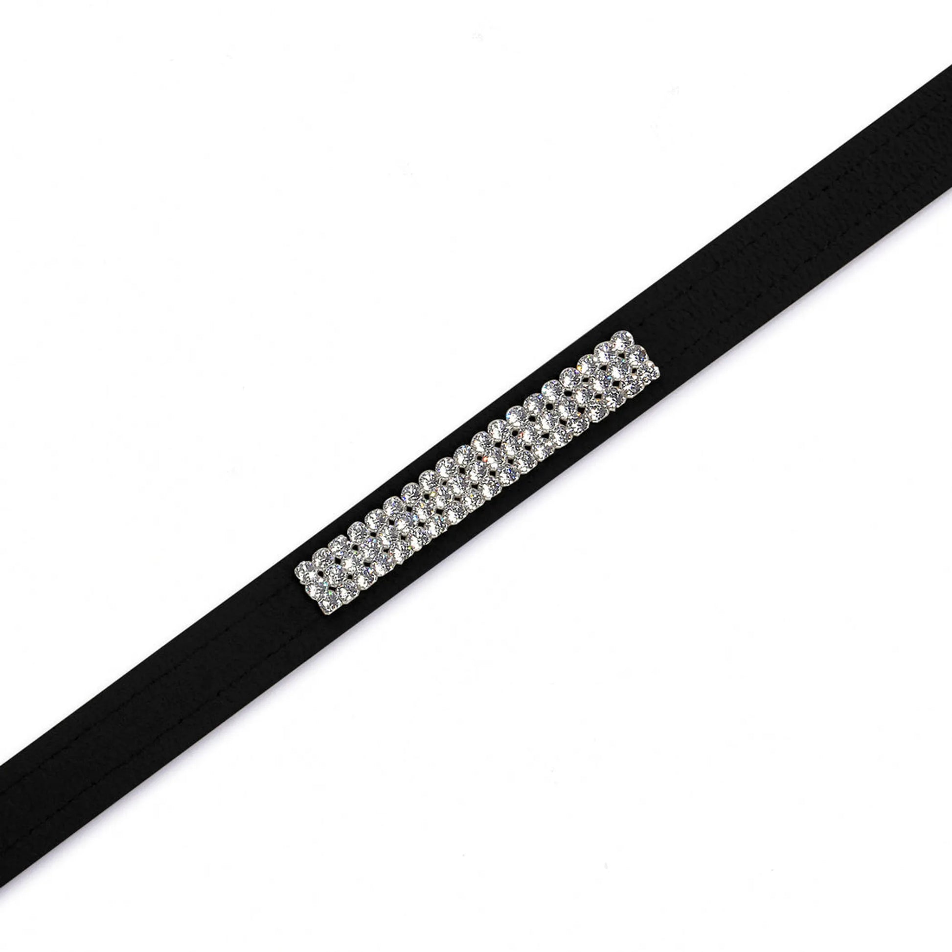 Susan Lanci Designs 3 Row Giltmore Crystals Leash - Your Pet Connection