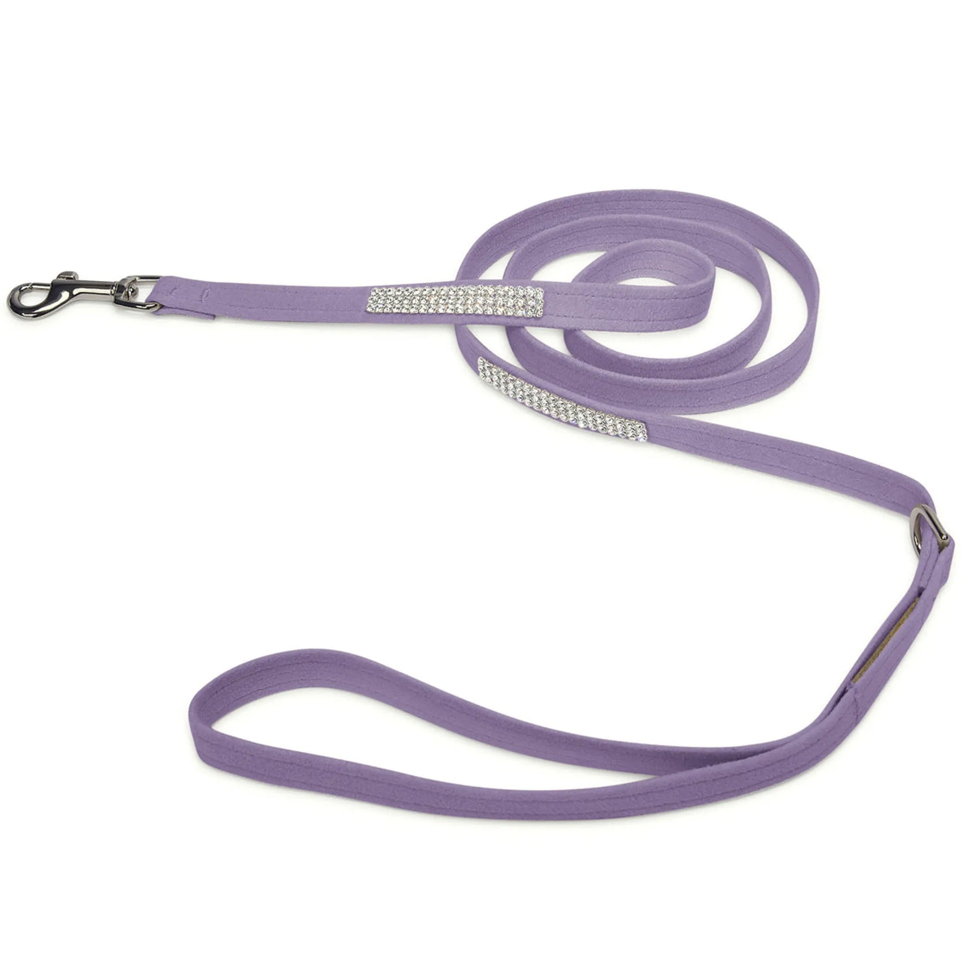 Susan Lanci Designs 3 Row Giltmore Crystals Leash - Your Pet Connection