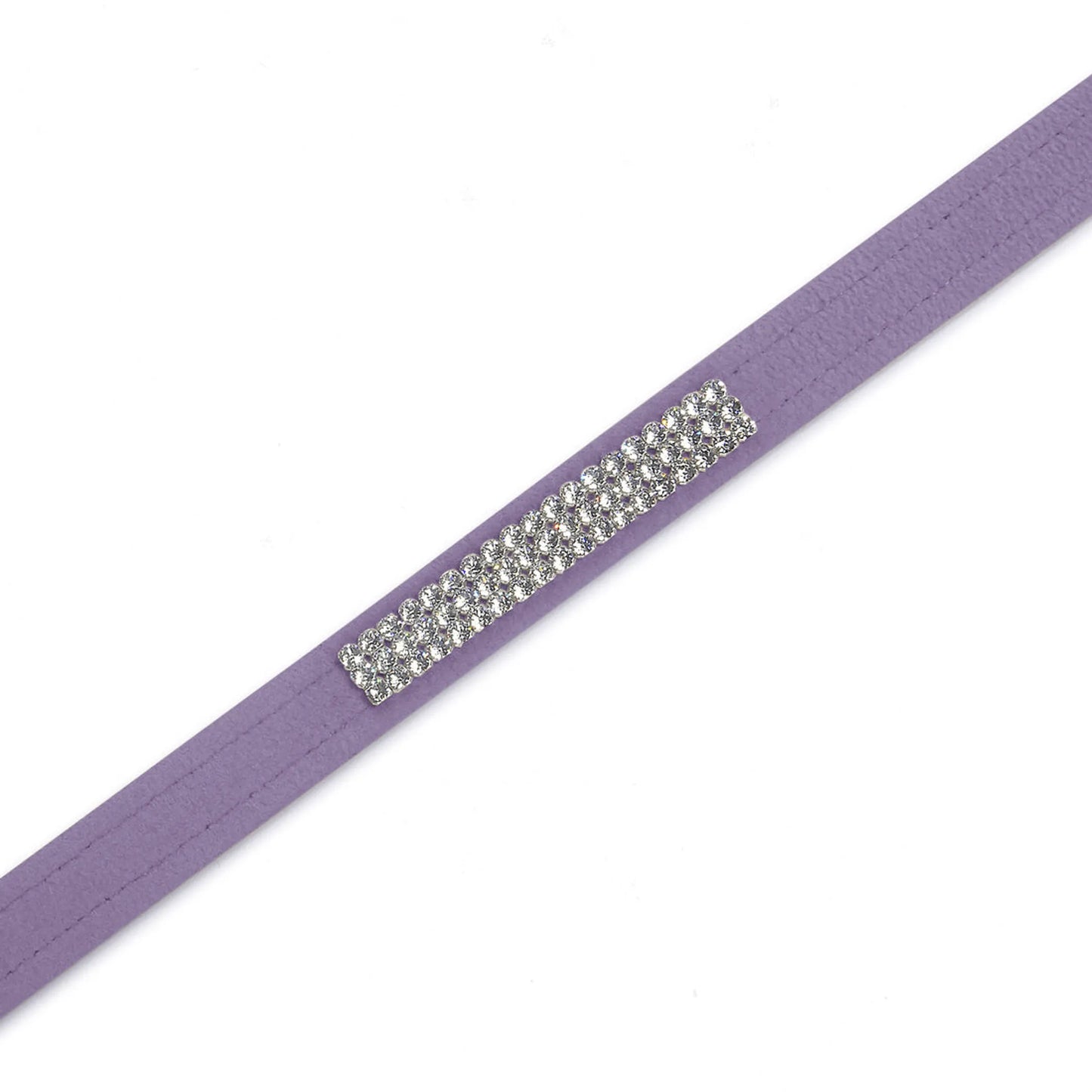 Susan Lanci Designs 3 Row Giltmore Crystals Leash - Your Pet Connection
