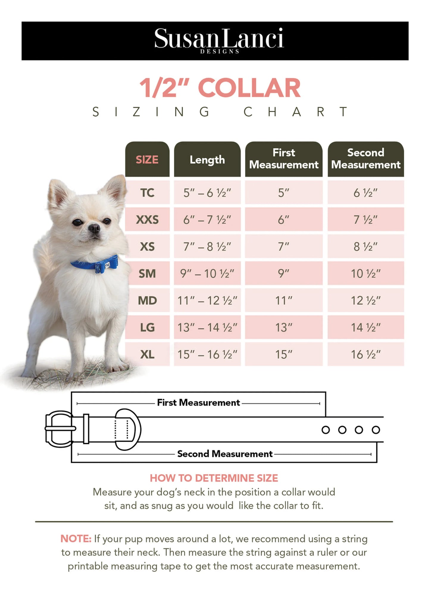 Susan Lanci Designs Black & White Houndstooth Big Bow Collar - Your Pet Connection