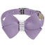 Susan Lanci Designs Crystal Pet Bow Collar