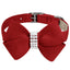Susan Lanci Designs Crystal Pet Bow Collar