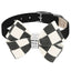 Susan Lanci Designs Windsor Check Nouveau Bow Collar - Your Pet Connection