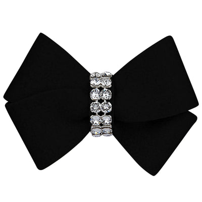 Susan Lanci Designs Crystal Studded Hair Bow for Dogs