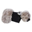 Susan Lanci Designs Platinum Glitzerati Nouveau Bow Silver Fox Faux Fur Coat - Your Pet Connection