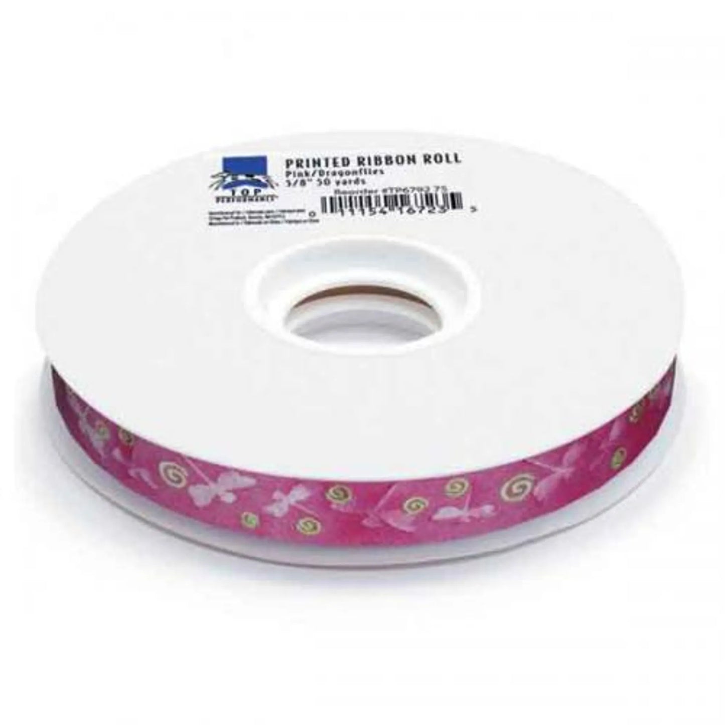 Top Performance Flowers Printed Ribbon 50-Yards