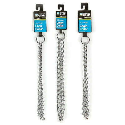 GG XLt Wt Chain Collar 12In 2mm - Your Pet Connection