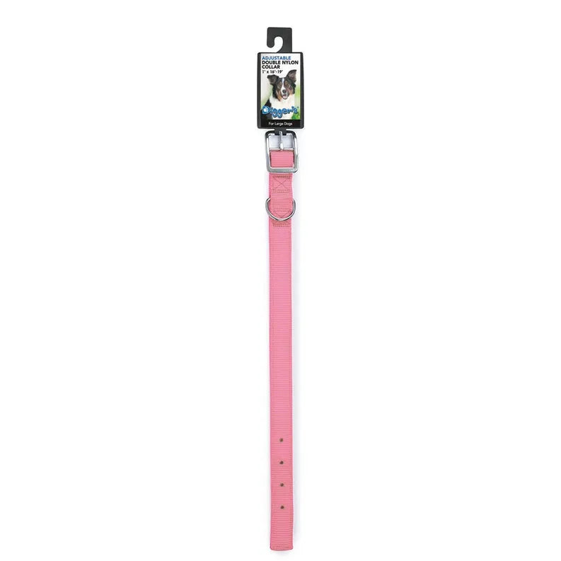 DGR 1in Nylon Collar 20in Pink - Your Pet Connection