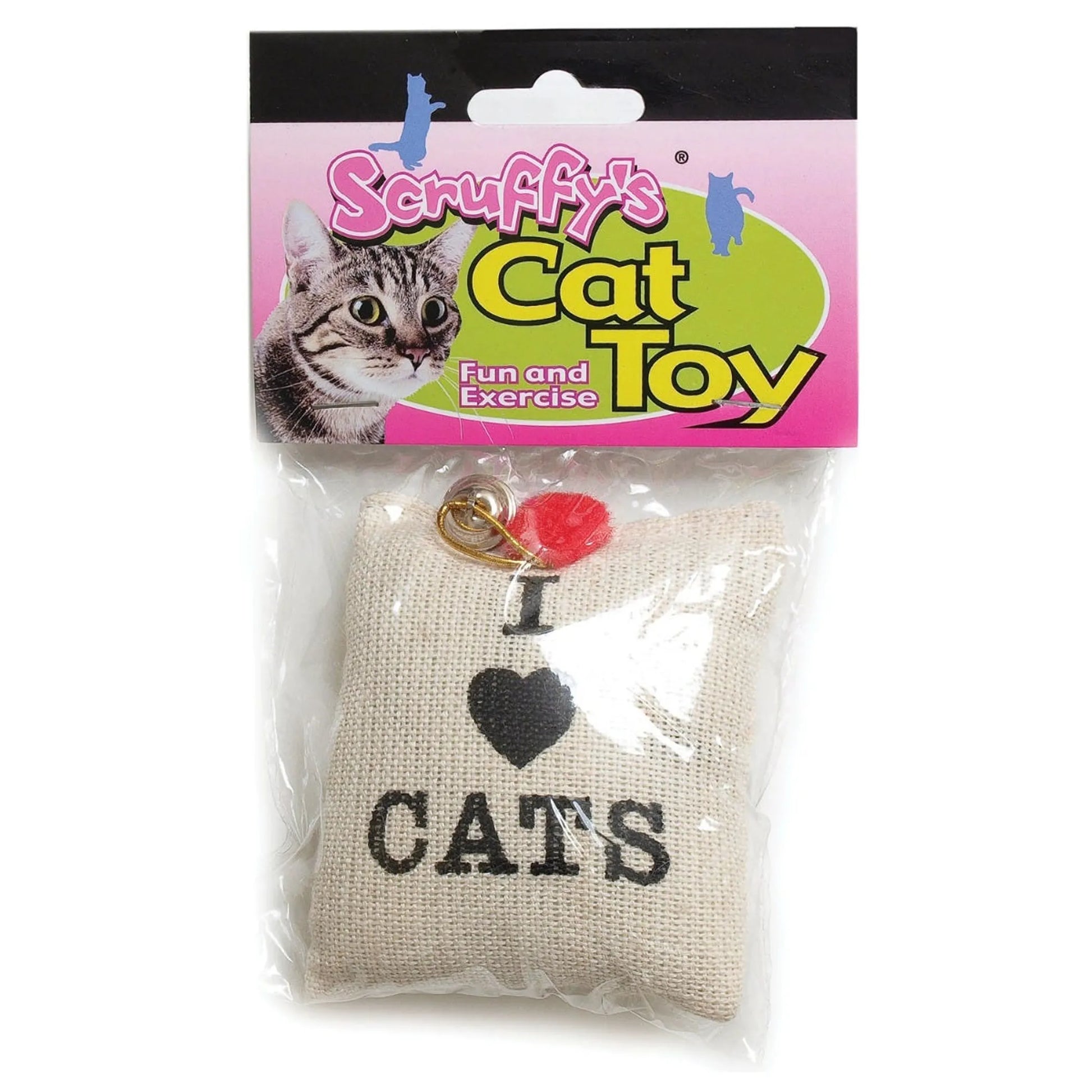 Scruffy's Catnip Burlap Sack - Your Pet Connection
