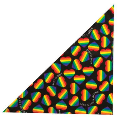 TP Love is Love Bandana Multi - Your Pet Connection