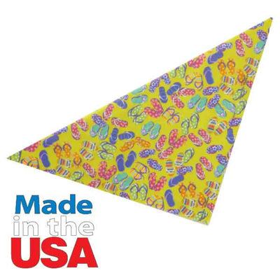 TP Flip Flop Fun Bandana Multi - Your Pet Connection