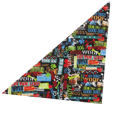 TP Eat Paw Love Bandana Multi - Your Pet Connection
