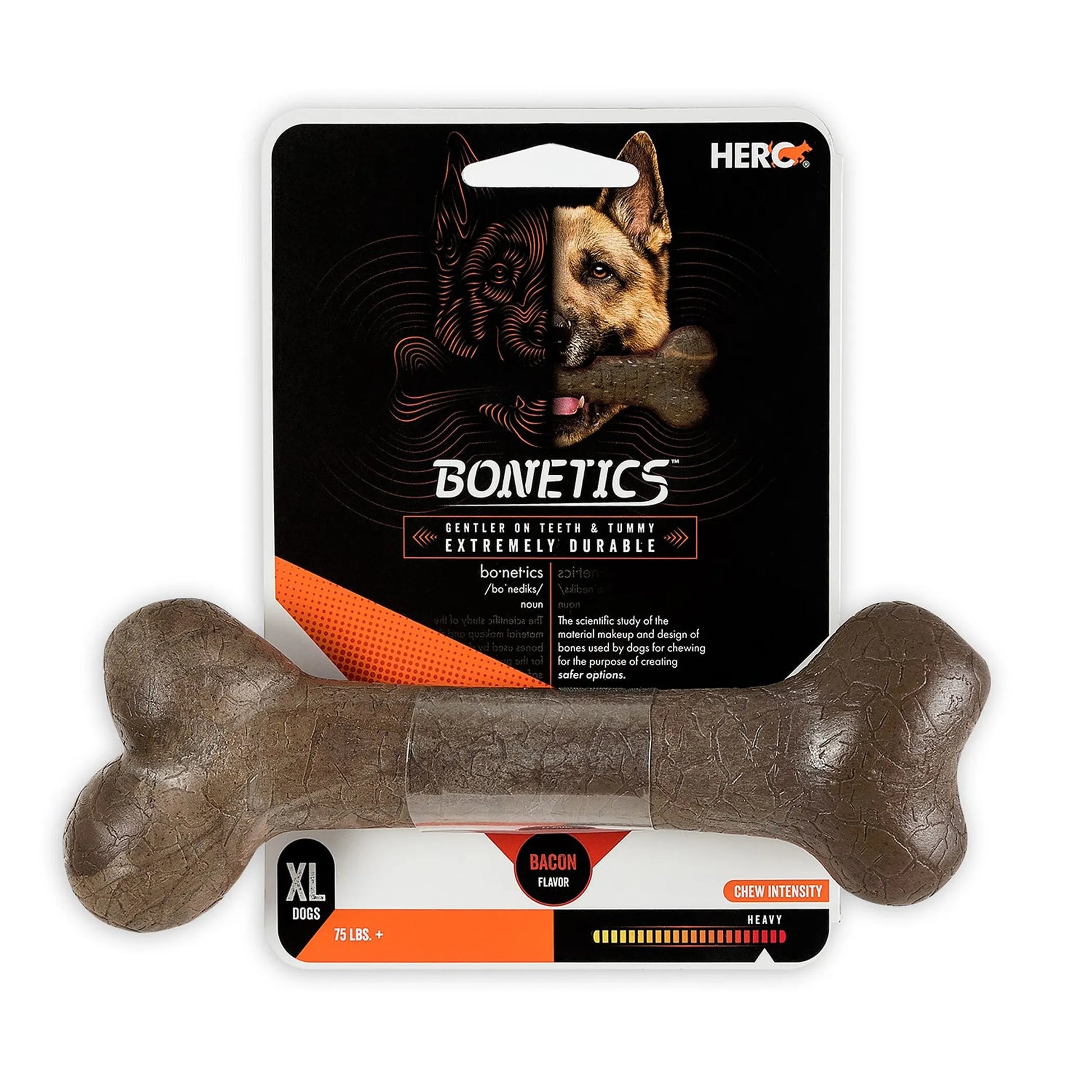 Hero Bonetics Femur Bone Bacon Flavor XL - Your Pet Connection