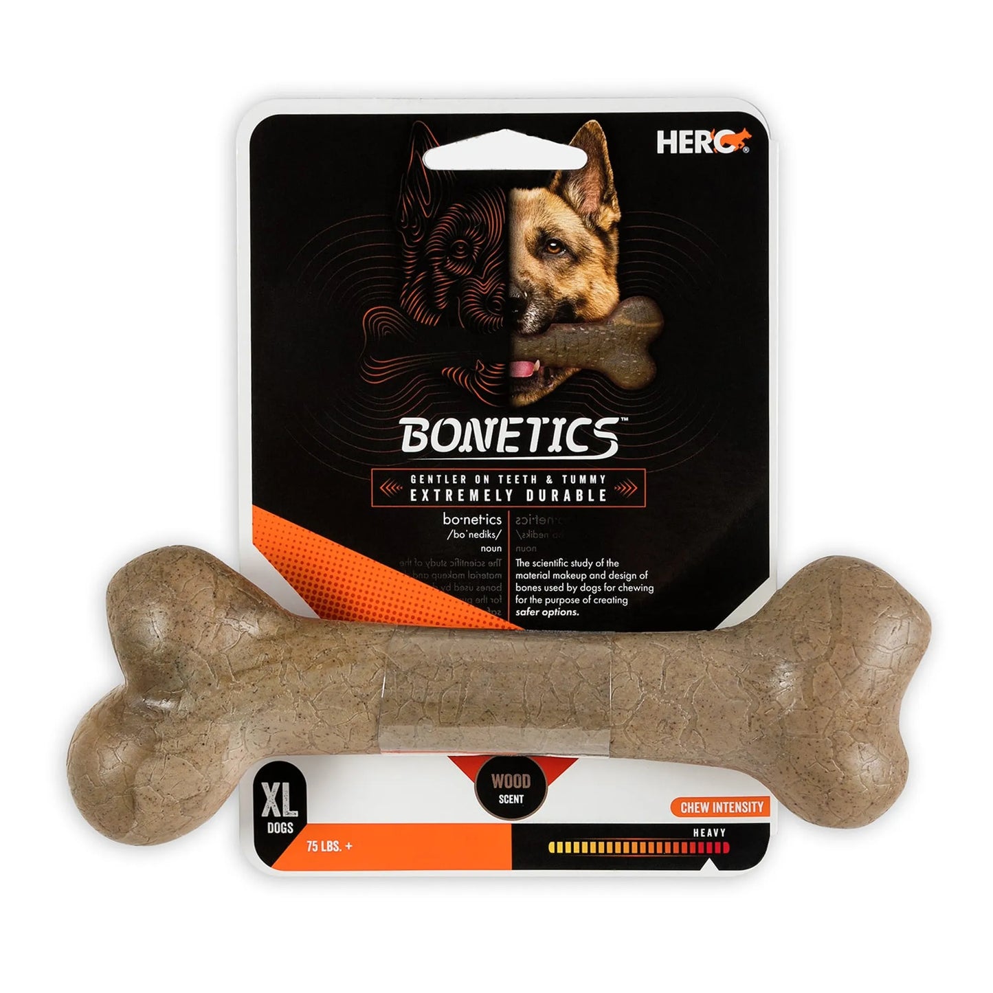 Hero Bonetics Femur Bone Wood Scent L - Your Pet Connection