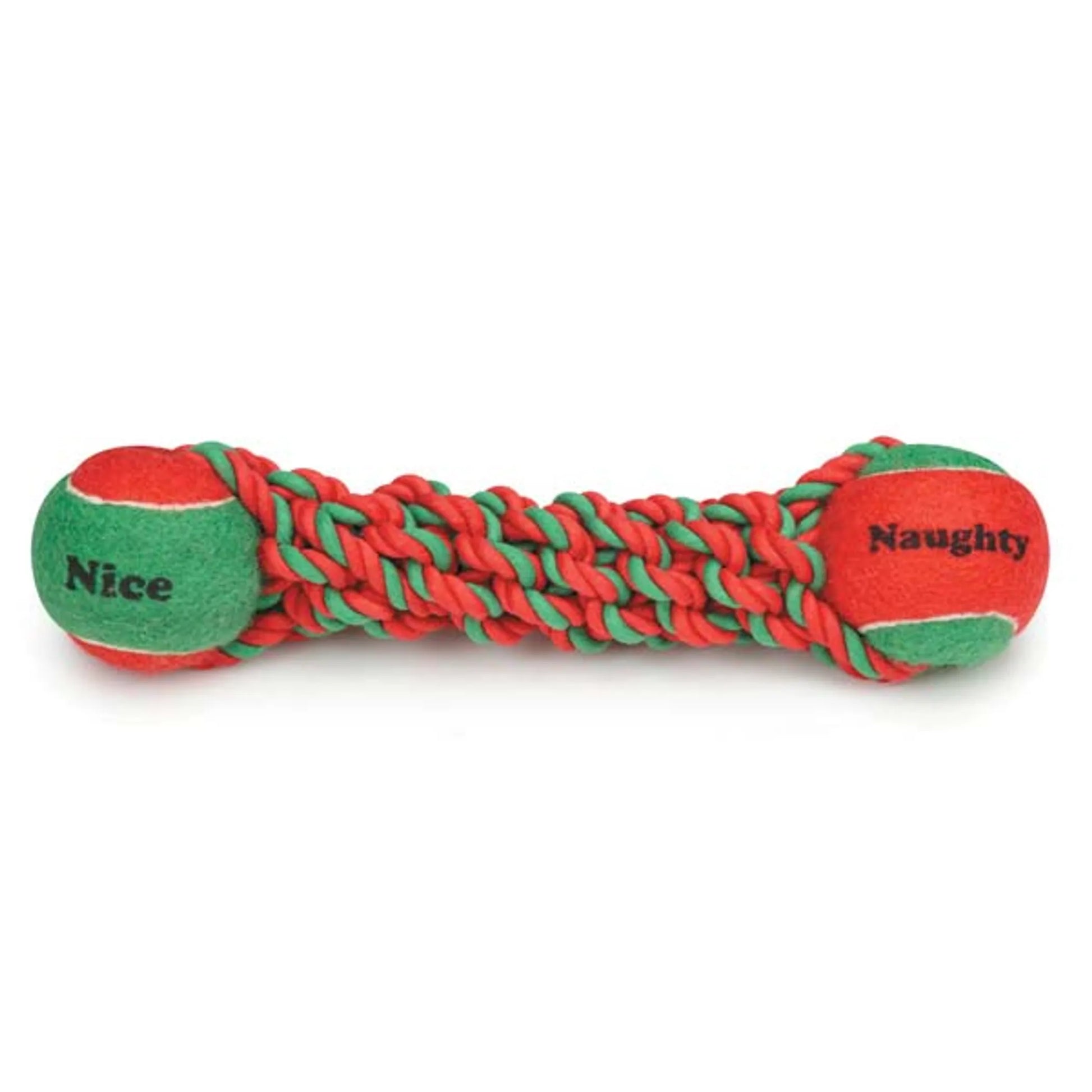ZA Naughty or Nice Tennis Tug - Your Pet Connection