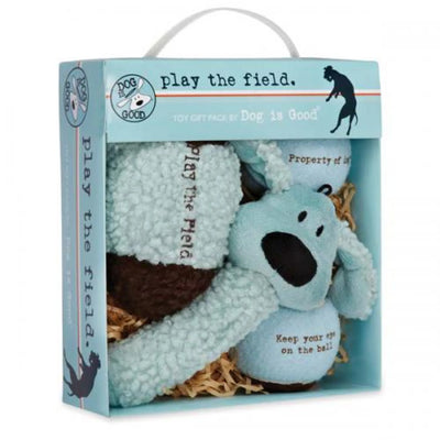 Dog is Good Play the Field 4-Piece Toy Gift Packs - Your Pet Connection