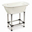 ME Bathe & Go Grooming Tub Ivory - Your Pet Connection