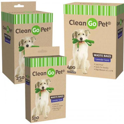 Clean Go Pet Lavender Scent Doggy Waste Bags 250Ct - Your Pet Connection