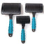 MGT Self-cleaning slicker brush L Blu - Your Pet Connection