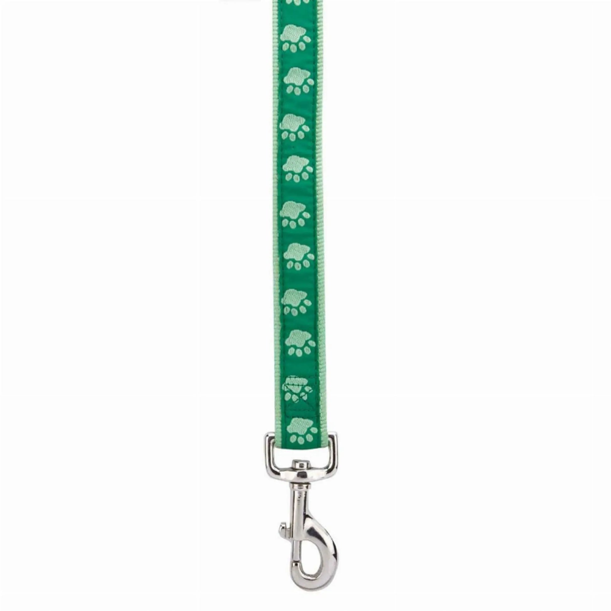 CC TwoTone Pawprint Lead 4Ftx5/8In Blk - Your Pet Connection