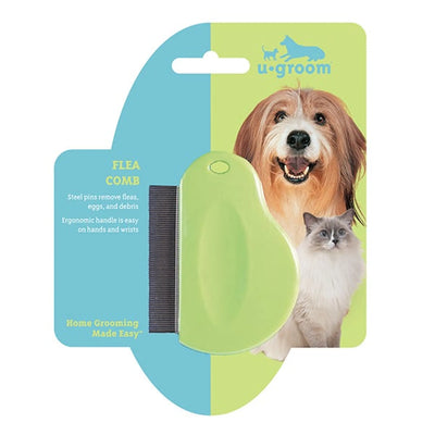 UG Flea Comb Contoured Grip - Your Pet Connection