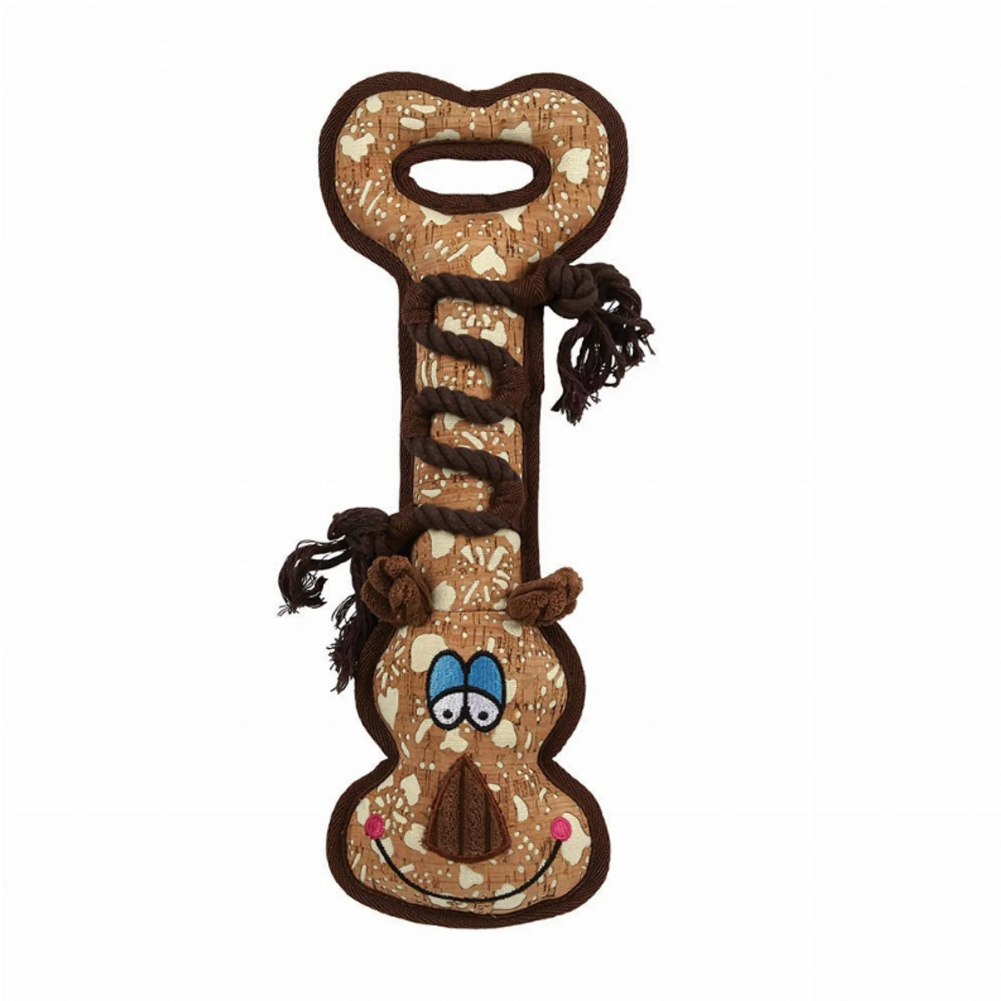 ZA Corkie Friends Tough Tuggers Blk - Your Pet Connection