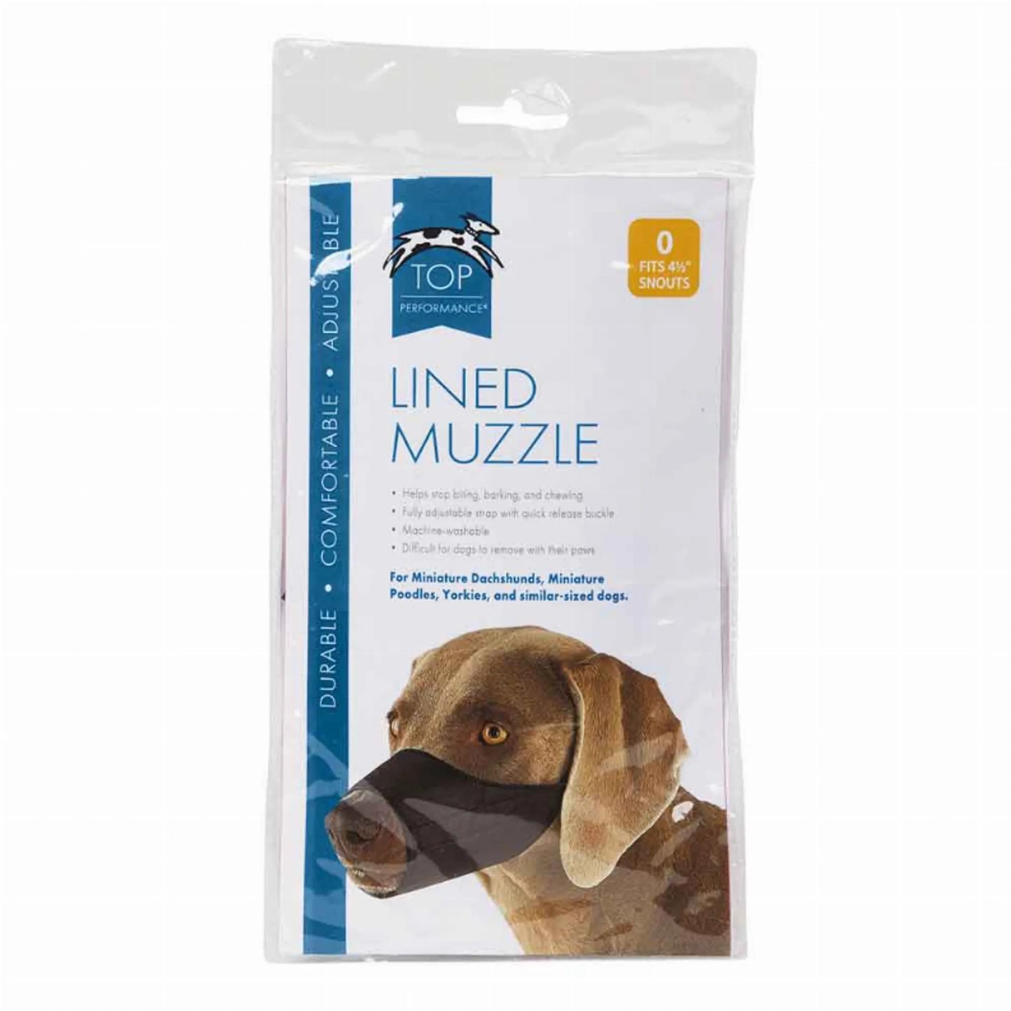TP Lined Nylon Muzzle 10.25Insnout 5XL - Your Pet Connection