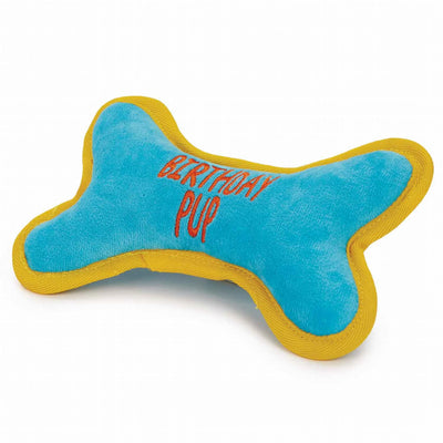 ZA Birthday Pup Bone Blue - Your Pet Connection