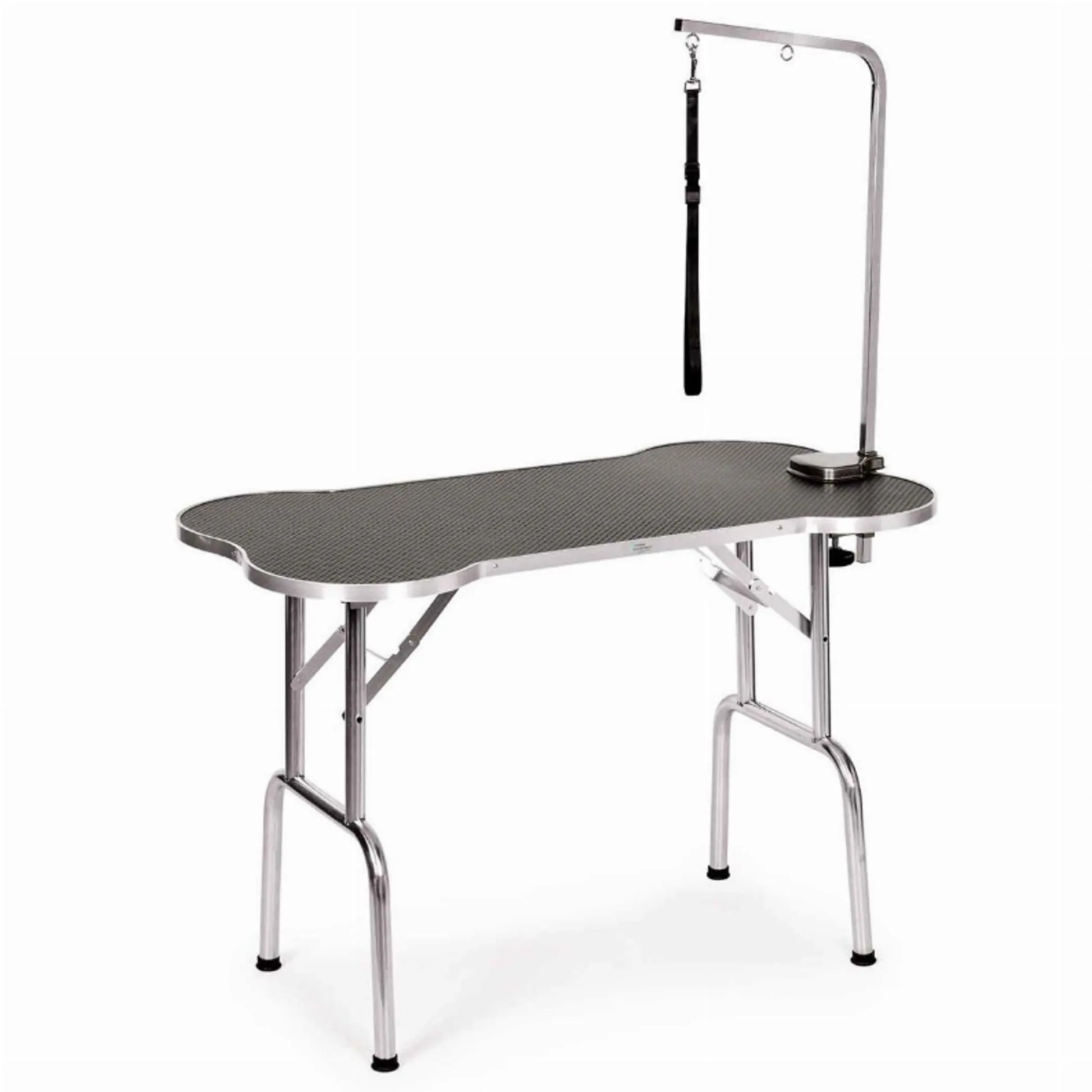 ME Bone Shaped Folding Table 36In Blk - Your Pet Connection