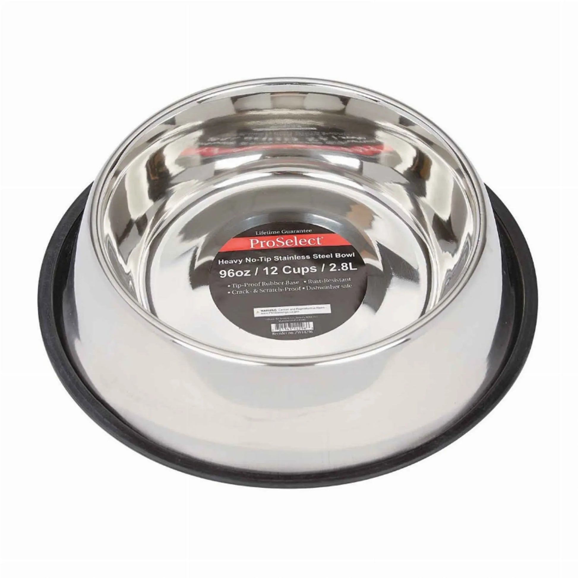 PS XSuper Hvy NoTip Mirror Bowls 16oz - Your Pet Connection