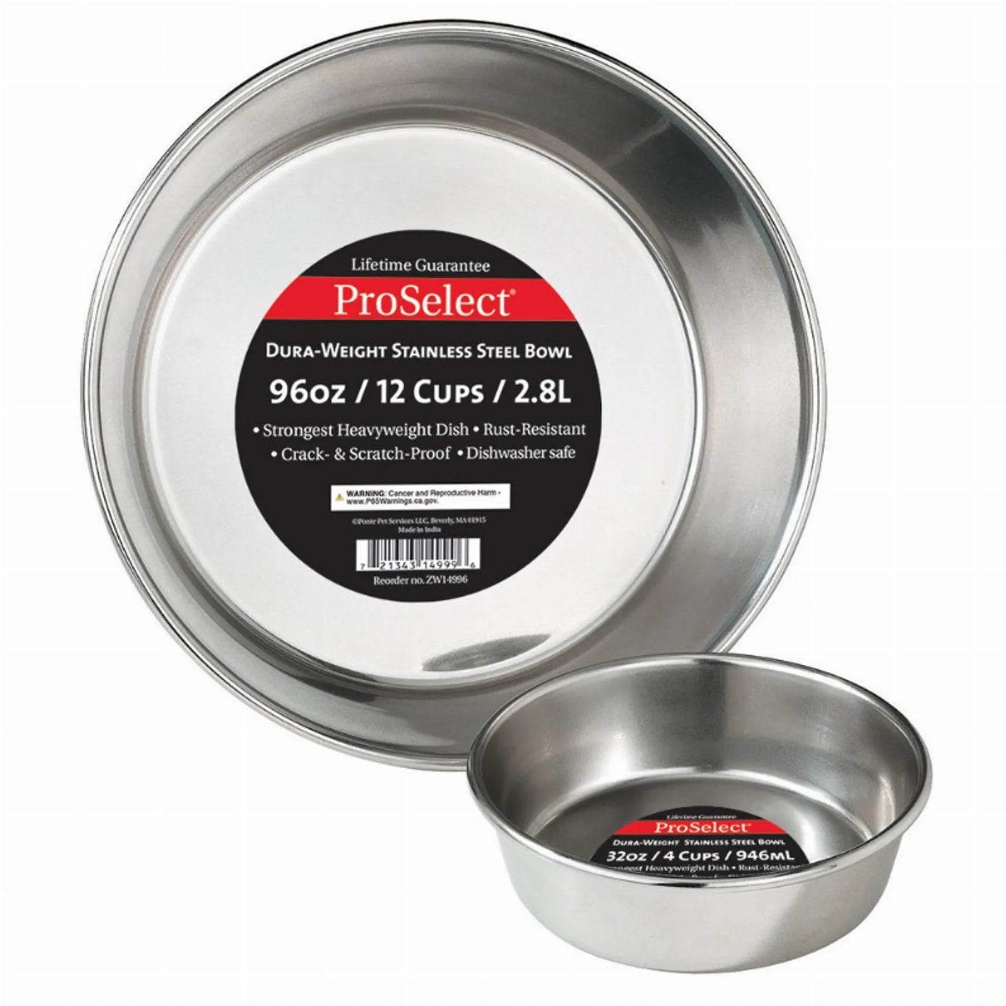 PS Dura Weight SS Dish 1Pt - Your Pet Connection