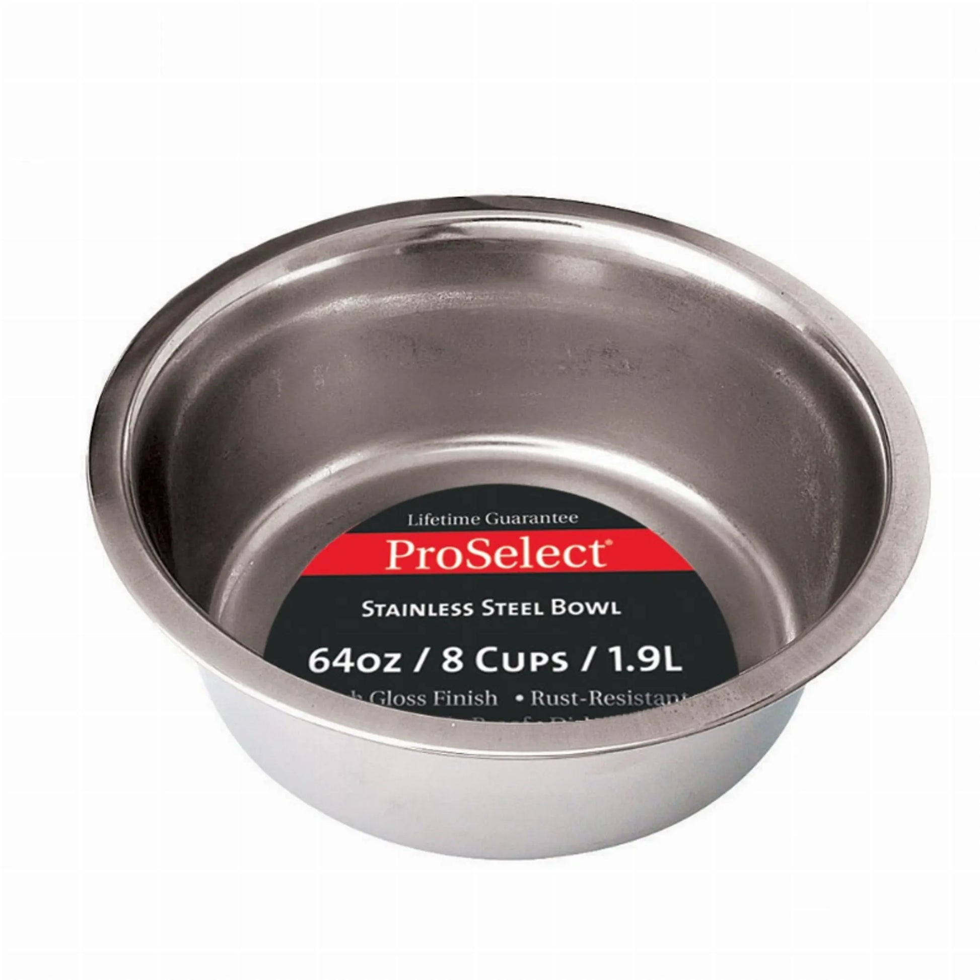 PS Heavy SS Dish Mirror Finish 160oz - Your Pet Connection