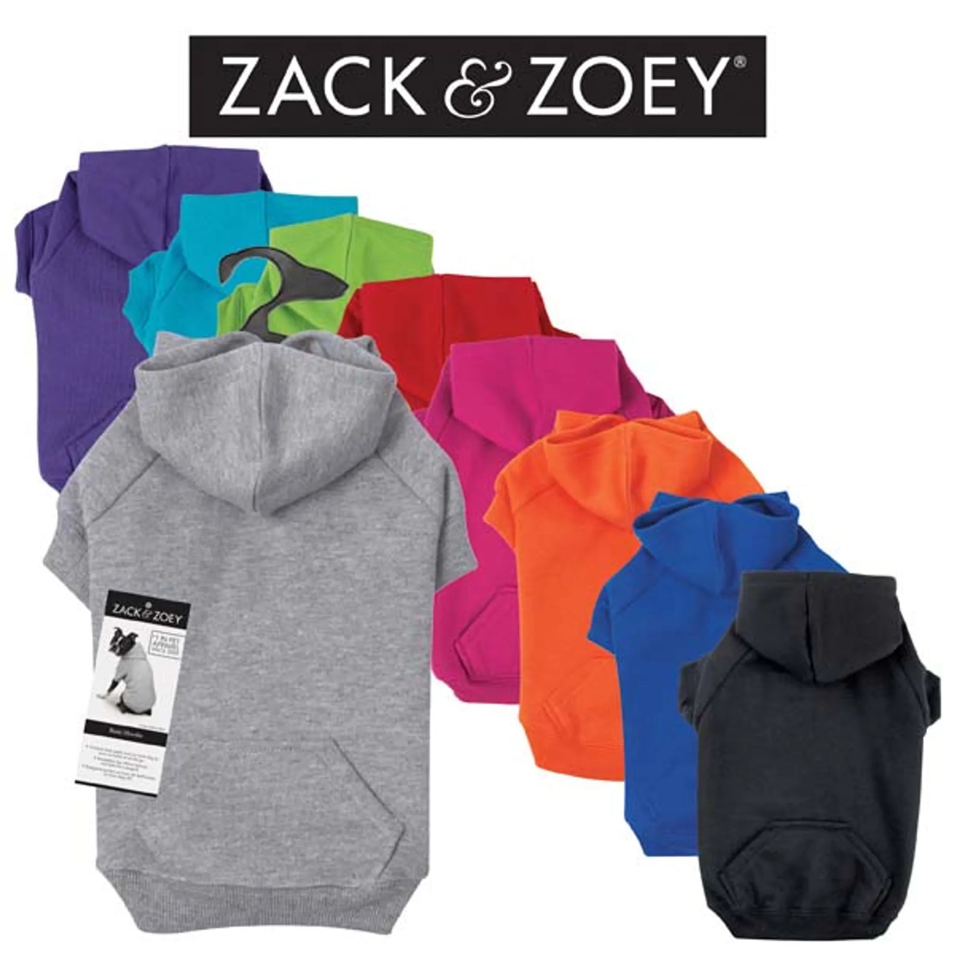 Zack & Zoey Basic Hoodie - Your Pet Connection