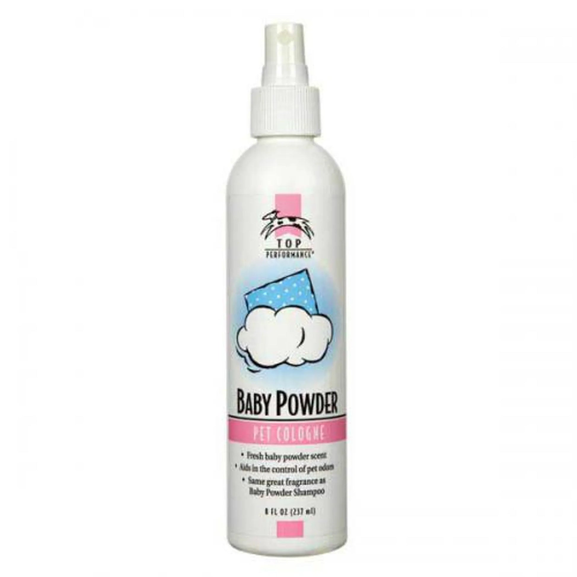Top Performance Baby Powder Cologne Mist 8oz - Your Pet Connection