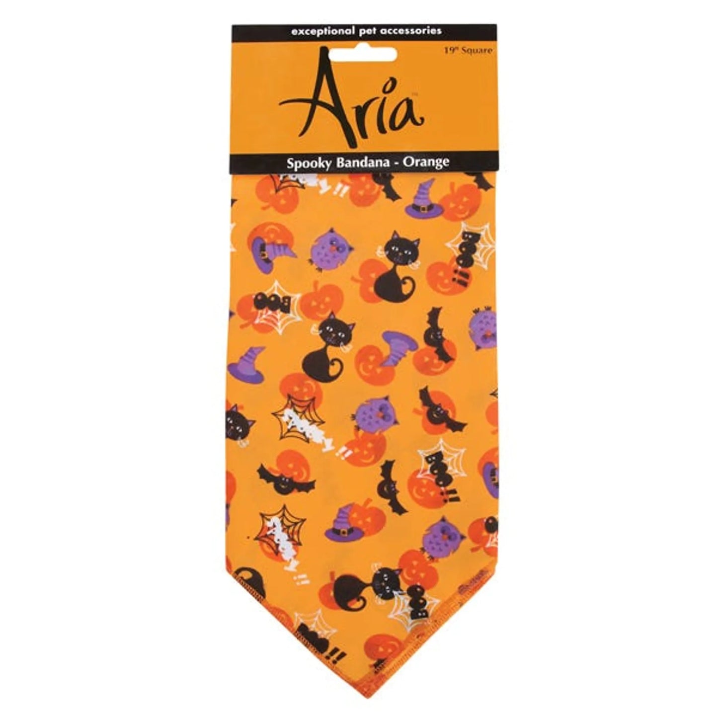 AR Spooky Bandana Org - Your Pet Connection