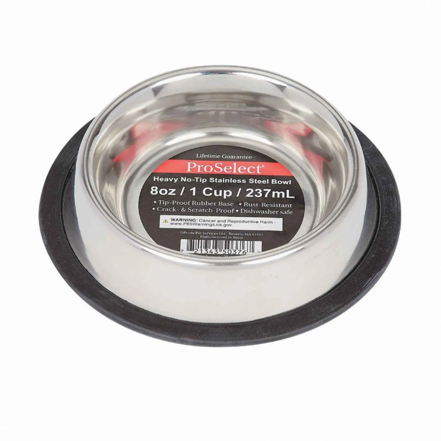 PS XSuper Hvy NoTip Mirror Bowls 16oz - Your Pet Connection