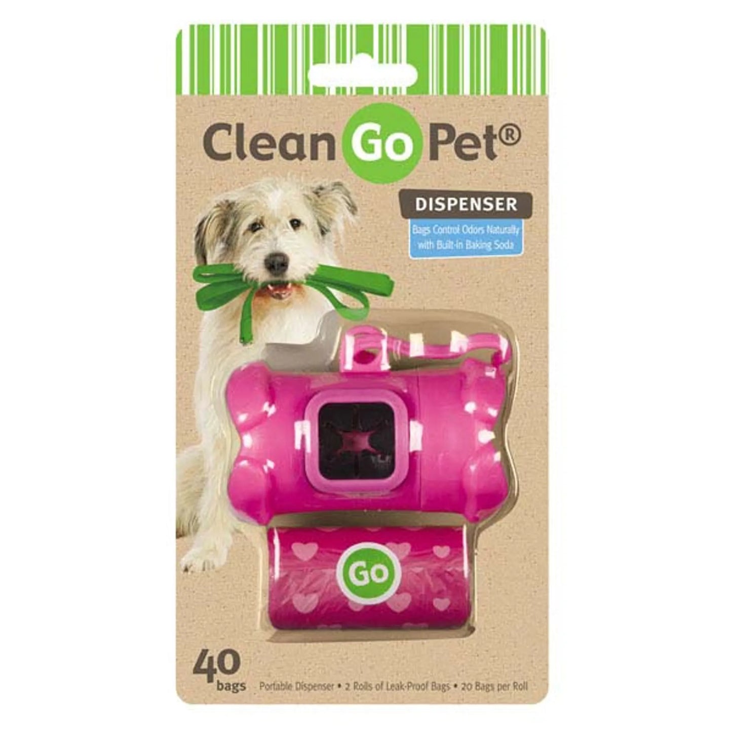 CG Bone Waste Bag Holder Blk - Your Pet Connection