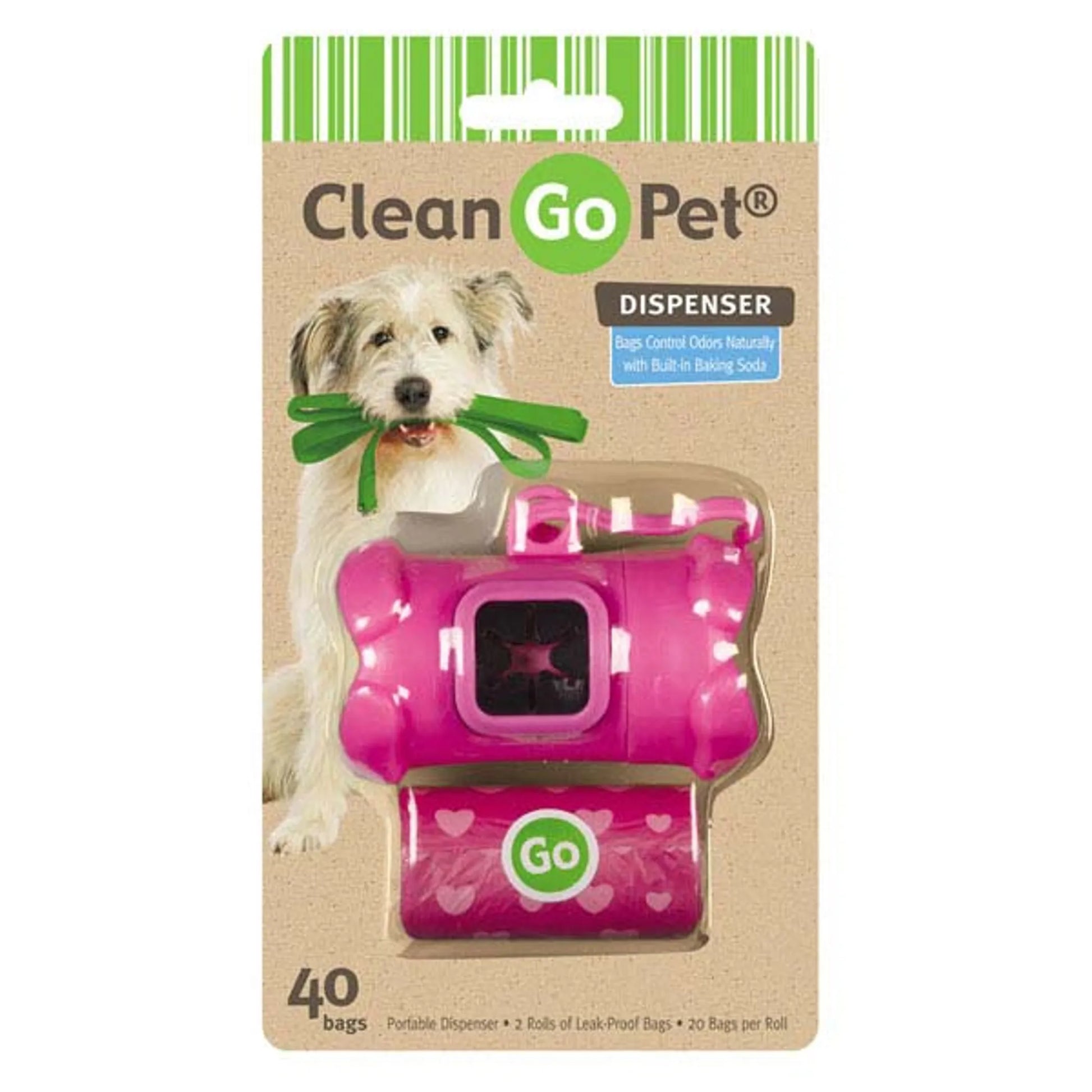CG Bone Waste Bag Holder Blk - Your Pet Connection