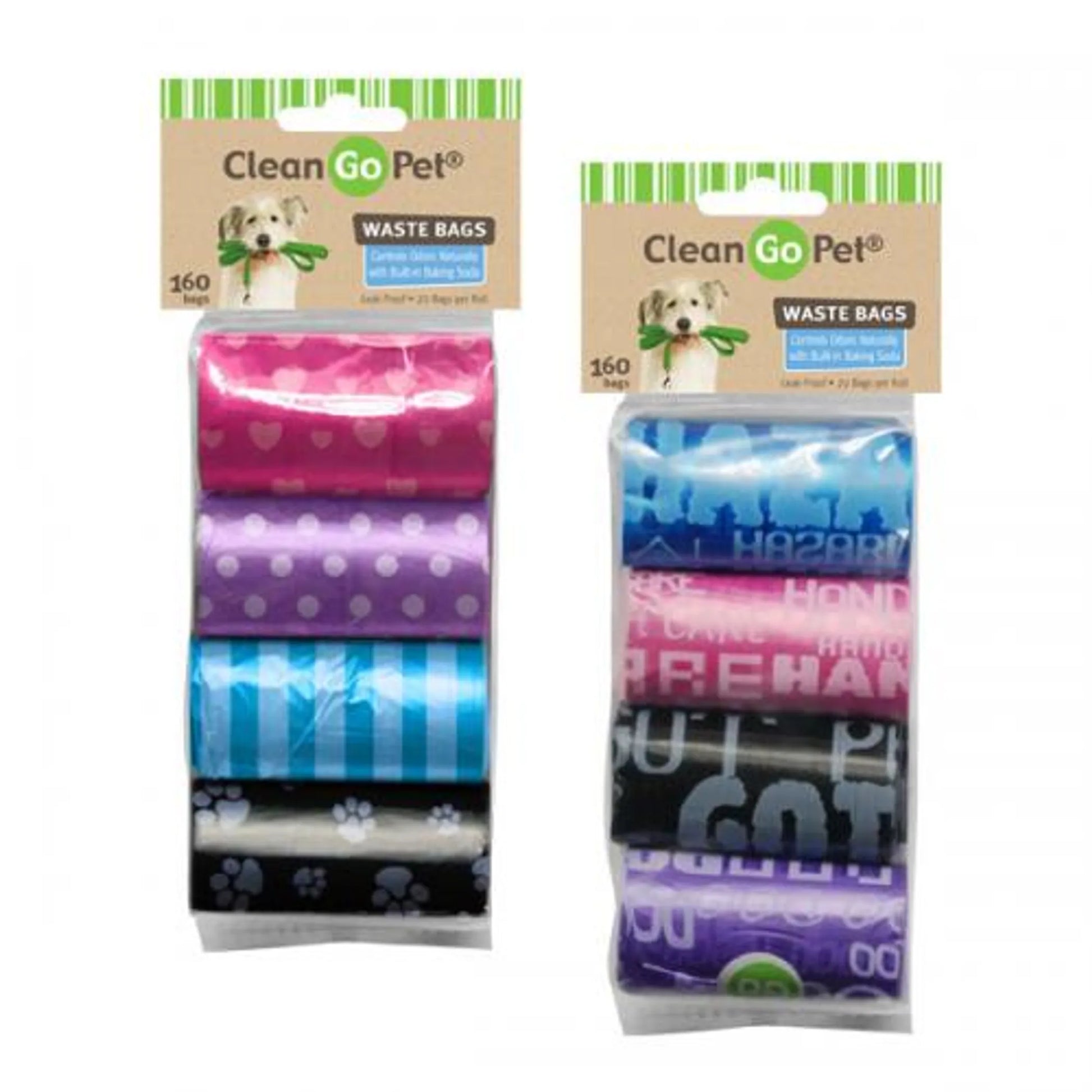 Clean Go Pet Waste Bags 8 Rolls Classic - Your Pet Connection