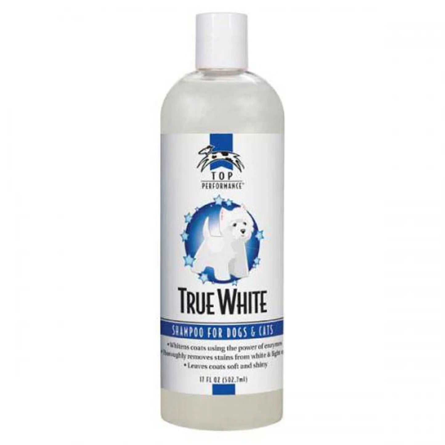 Top Performance True White Whitening Shampoo 17oz - Your Pet Connection
