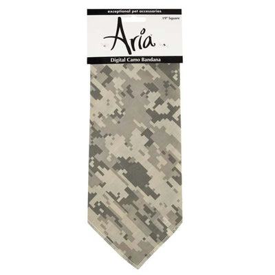 AR Digital Camo Bandana Grn - Your Pet Connection
