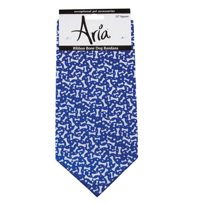 AR Bone Bandana Blu - Your Pet Connection