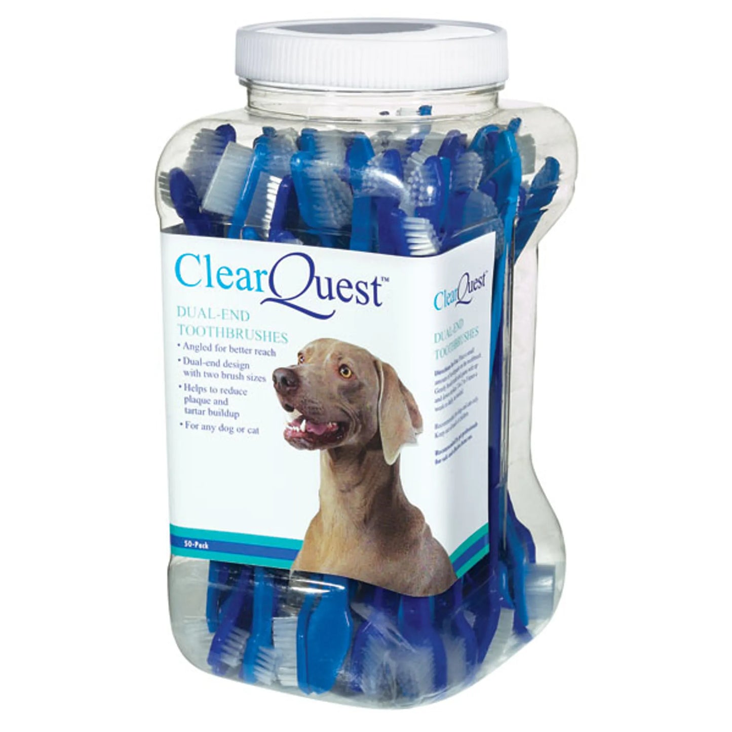 CQ Dual-End Brush 50Pk - Your Pet Connection