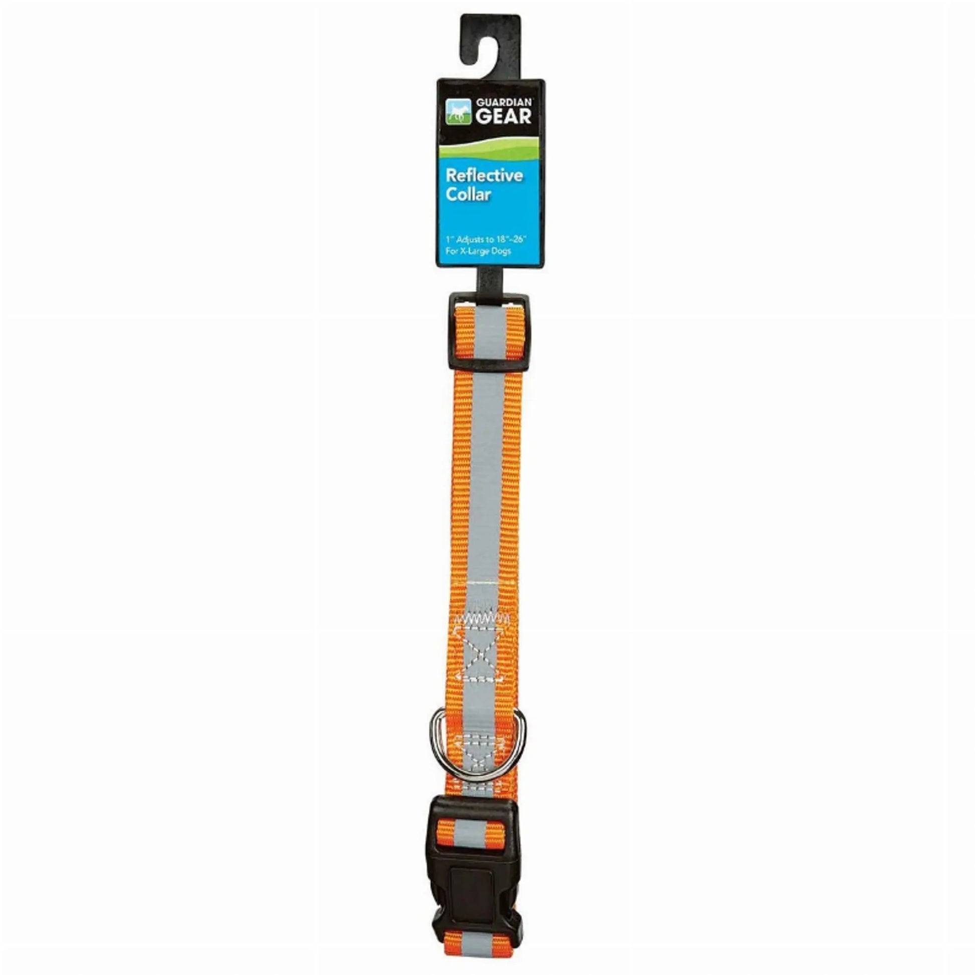 GG Reflective Collar 10-16In Blk - Your Pet Connection