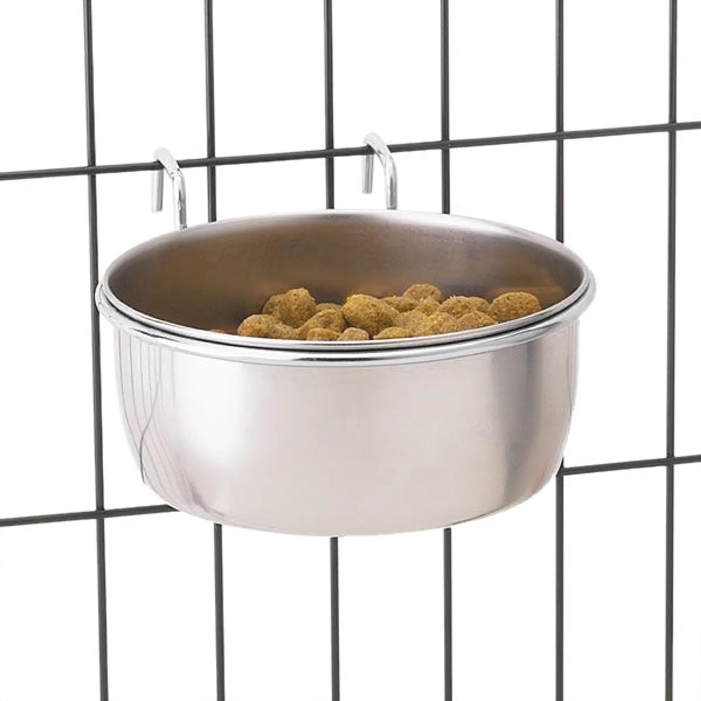 PS SS Hanging Bowl 16oz - Your Pet Connection