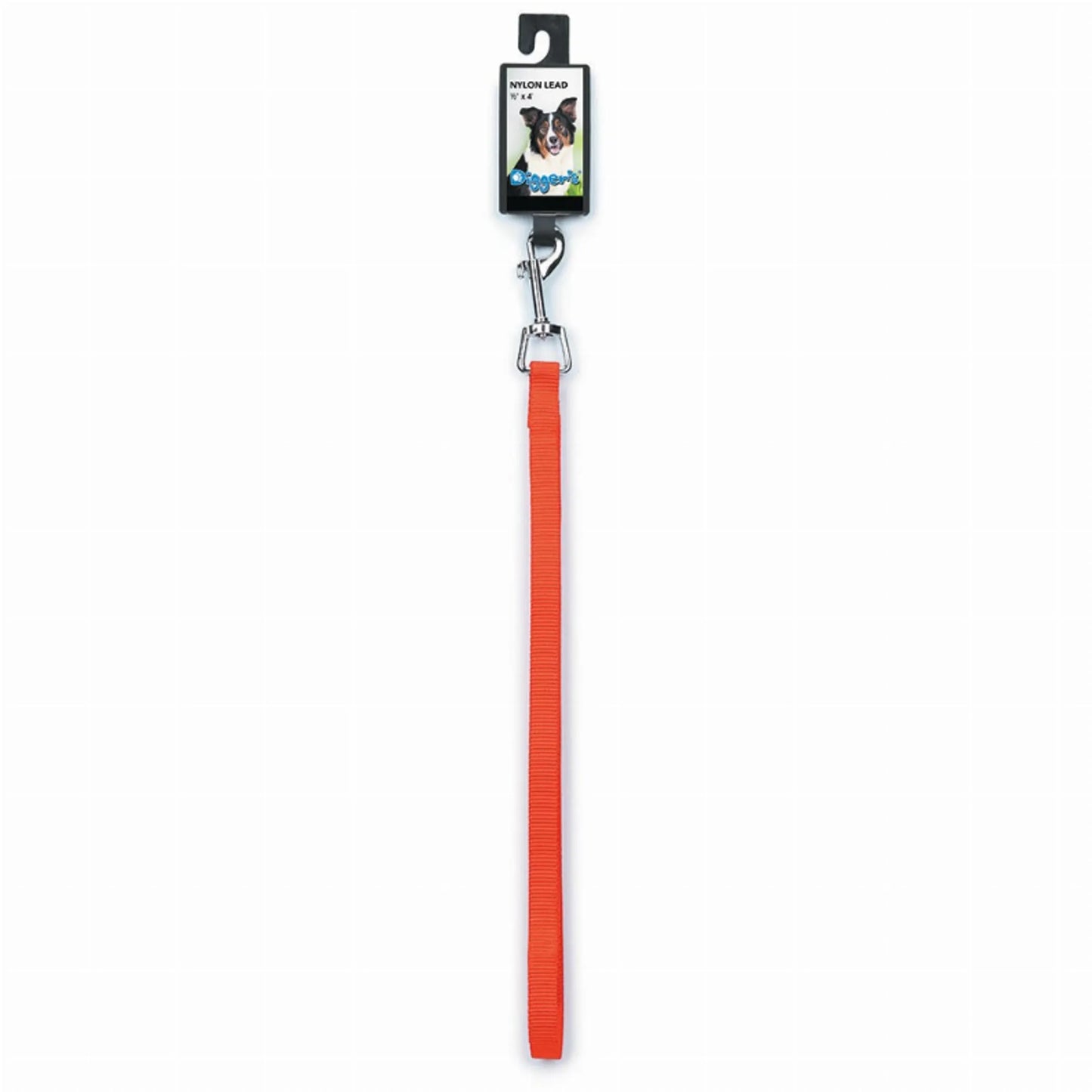 DGR 1/2in Nylon Lead 48in Black - Your Pet Connection