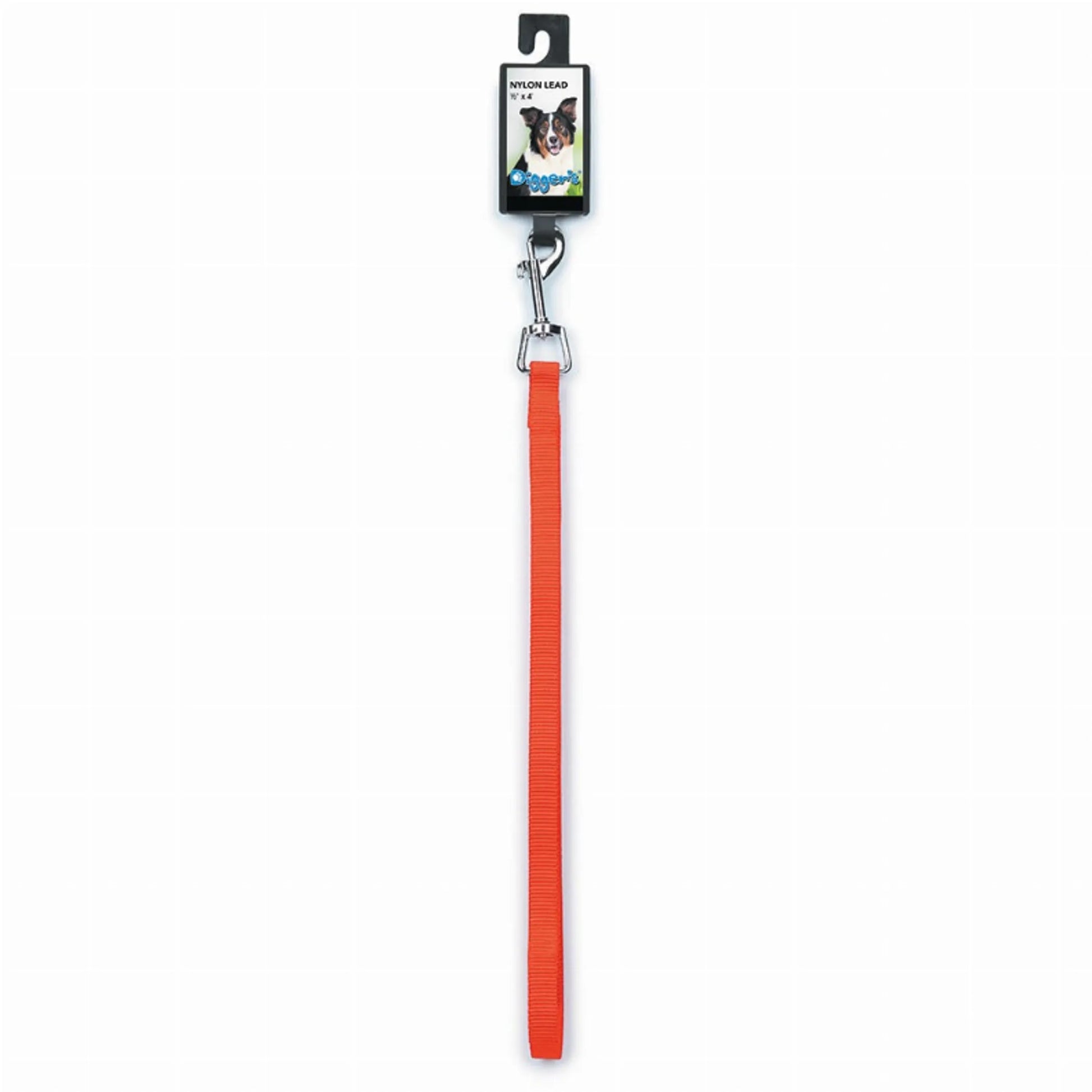 DGR 1/2in Nylon Lead 48in Black - Your Pet Connection