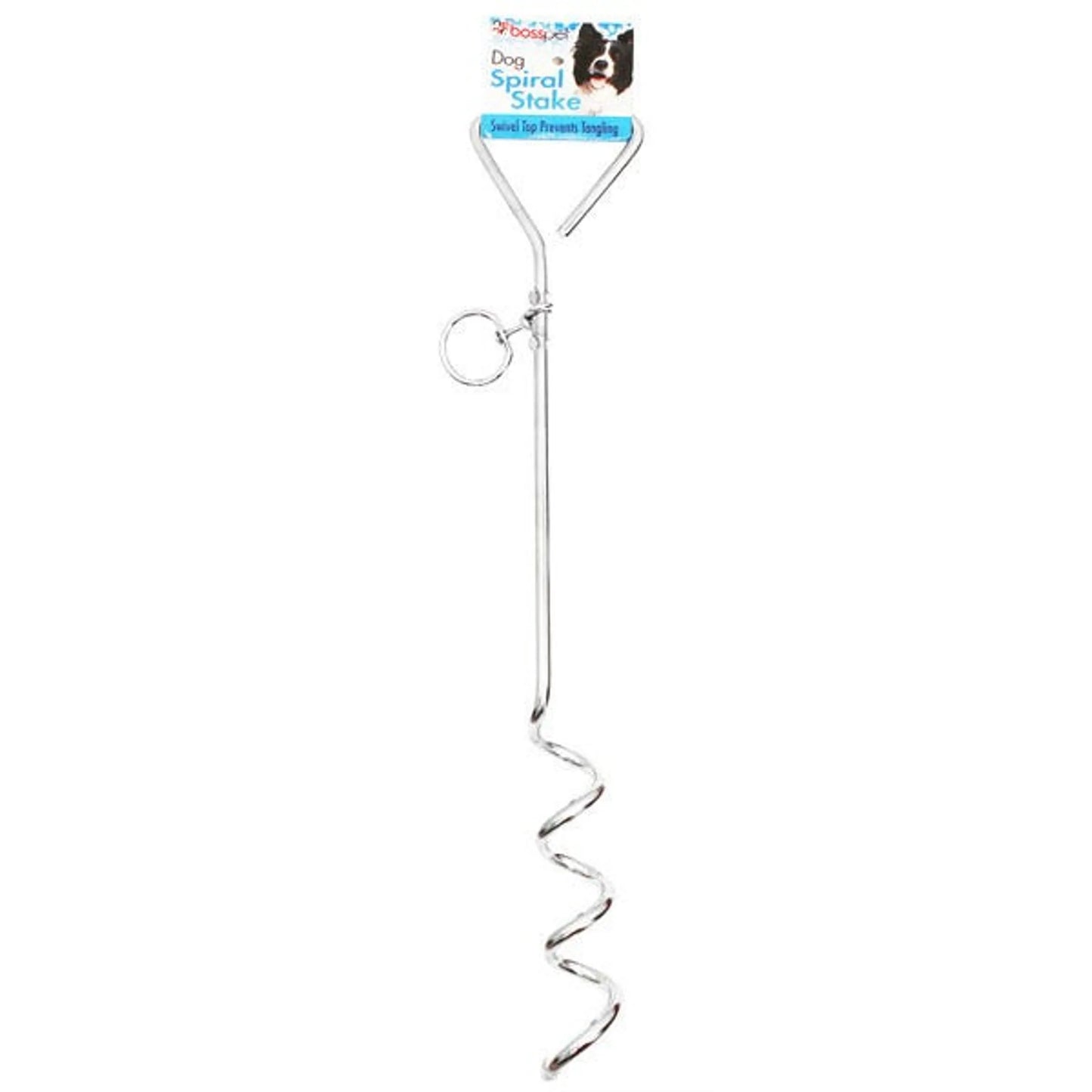 Prestige Tie Out Spiral Stake 18in - Your Pet Connection