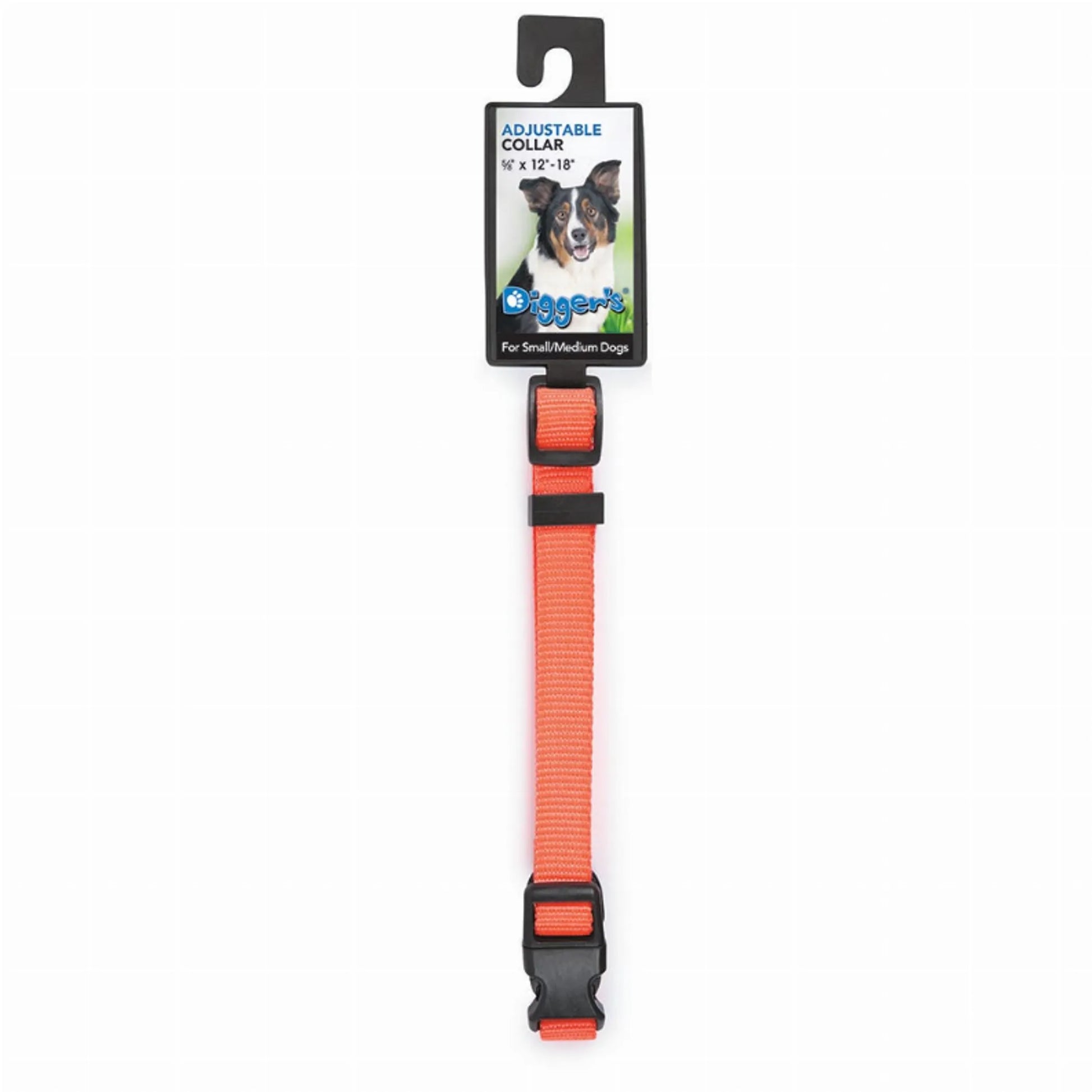 DGR 5/8in Adjustable Collar Black - Your Pet Connection